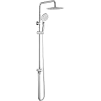 GRIFEMA G7005 Porto - Columna ducha sin grifo- sistema de ducha con alcachofa- rociador 25x25 cm- manguera y soporte…